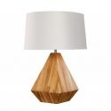 Veioza, Lampa de masa cu baza din lemn Diamond 60cm