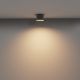 Plafoniere cu spoturi, Spoturi aplicate - Spot LED aplicat design tehnic Vega D-9cm negru/auriu