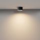 Plafoniere cu spoturi, Spoturi aplicate - Spot LED aplicat design tehnic Vega D-12cm negru