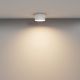 Plafoniere cu spoturi, Spoturi aplicate - Spot LED aplicat design tehnic Vega D-12cm alb