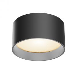 Plafoniere cu spoturi, Spoturi aplicate - Spot LED aplicat design tehnic Vega D-14cm negru