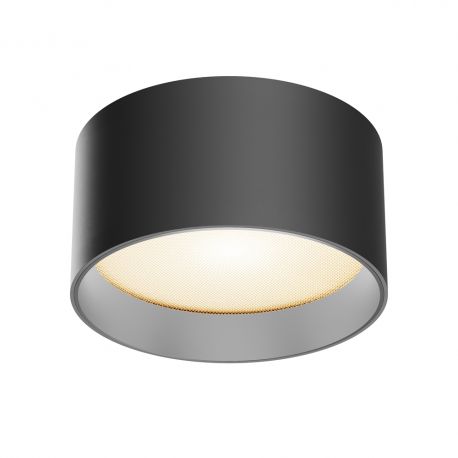 Plafoniere cu spoturi, Spoturi aplicate - Spot LED aplicat design tehnic Vega D-14cm negru