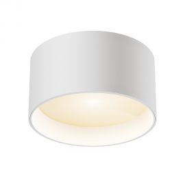 Plafoniere cu spoturi, Spoturi aplicate - Spot LED aplicat design tehnic Vega D-14cm alb