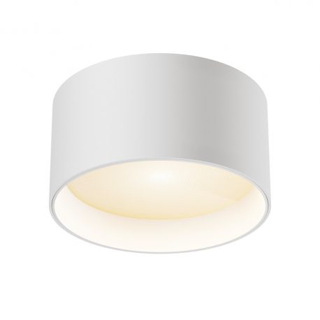 Plafoniere cu spoturi, Spoturi aplicate - Spot LED aplicat design tehnic Vega D-14cm alb