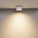 Plafoniere cu spoturi, Spoturi aplicate - Spot LED aplicat design tehnic Vega D-14cm alb
