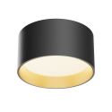 Spot LED aplicat design tehnic Vega D-14cm negru/auriu