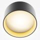 Plafoniere cu spoturi, Spoturi aplicate - Spot LED aplicat design tehnic Vega D-14cm negru/auriu