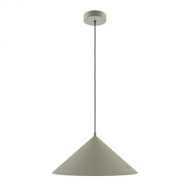 Pendule, Lustre suspendate - Lustra/Pendul metalic Basic D-35cm gri