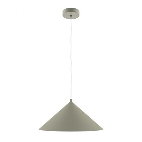Pendule, Lustre suspendate - Lustra/Pendul metalic Basic D-35cm gri