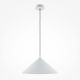Pendule, Lustre suspendate - Lustra/Pendul metalic Basic D-35cm alb