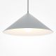Pendule, Lustre suspendate - Lustra/Pendul metalic Basic D-35cm gri