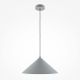Pendule, Lustre suspendate - Lustra/Pendul metalic Basic D-35cm gri
