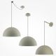 Pendule, Lustre suspendate - Lustra/Pendul metalic Basic D-35cm gri