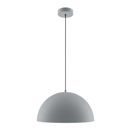 Pendule, Lustre suspendate - Lustra/Pendul metalic Basic D-35cm gri