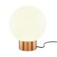 Veioza/Lampa de masa design decorativ Basic alb/auriu