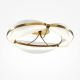 Lustre aplicate - Lustra LED aplicata design decorativ Breeze
