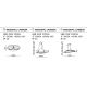 Lustre aplicate - Lustra LED aplicata design decorativ Breeze
