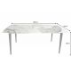 Mese dining - Masa dining design modern Milano 180x90cm