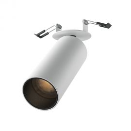Spoturi tavan fals - Spot LED incastrabil design tehnic FOCUS 3000K alb