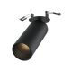 Spot LED incastrabil design tehnic FOCUS 4000K negru