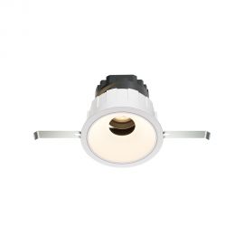 Spoturi tavan fals - Spot LED incastrabil design tehnic Wise alb