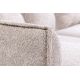 Coltare - Canapea confortabila cu sezlong dreapta Heaven 255cm, boucle sampanie bej