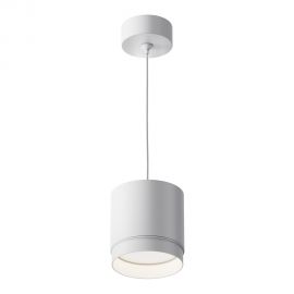 Pendule, Lustre suspendate - Pendul minimalist design tehnic Polar alb