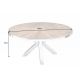 Mese dining - Masa design high-tech din metal si lemn masiv, Barracuda 140cm