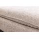Banchete-Tabureti - Taburete confortabil, suport pentru picioare Heaven 100cm, boucle sampanie bej