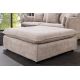 Banchete-Tabureti - Taburete confortabil, suport pentru picioare Heaven 100cm, boucle sampanie bej