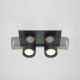 Spoturi tavan fals - Spot LED incastrabil rotativ retractabil Hidden 2 negru