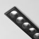 Spoturi tavan fals - Spot dreptunghiular / Proiector LED incastrabil Lika fi slim 20w 3000k, negru