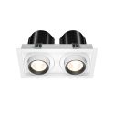 Spot LED incastrabil rotativ retractabil Hidden 2 alb