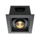 Spoturi tavan fals - Spot LED incastrabil design tehnic Modern negru