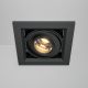 Spoturi tavan fals - Spot LED incastrabil design tehnic Modern negru