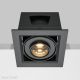 Spoturi tavan fals - Spot LED incastrabil design tehnic Modern negru