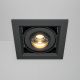 Spoturi tavan fals - Spot LED incastrabil design tehnic Modern negru