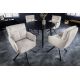 Seturi scaune, HoReCa - Set 2 scaune pivotante Big George, boucle bej
