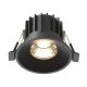 Spoturi tavan fals - Spot LED incastrabil iluminat tehnic Round D-8cm negru