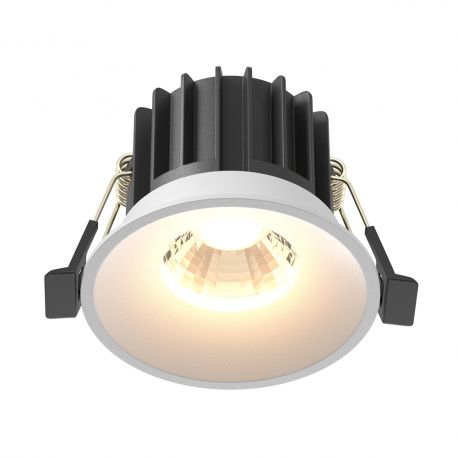 Spoturi tavan fals - Spot LED incastrabil iluminat tehnic Round D-8cm alb