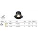 Spoturi tavan fals - Spot LED incastrabil iluminat tehnic Round D-8cm alb