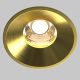 Spoturi tavan fals - Spot LED incastrabil iluminat tehnic Round D-8cm auriu