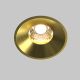 Spoturi tavan fals - Spot LED incastrabil iluminat tehnic Round D-8cm auriu