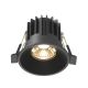 Spoturi tavan fals - Spot LED incastrabil iluminat tehnic Round D-6cm negru