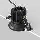 Spoturi tavan fals - Spot LED incastrabil iluminat tehnic Round D-6cm negru
