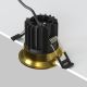 Spoturi tavan fals - Spot LED incastrabil iluminat tehnic Round D-6cm auriu