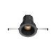 Spot LED incastrabil design tehnic Wise negru