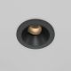 Spoturi tavan fals - Spot LED incastrabil design tehnic Wise negru