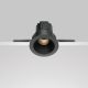 Spoturi tavan fals - Spot LED incastrabil design tehnic Wise negru