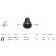 Spoturi tavan fals - Spot LED incastrabil design tehnic Wise alb